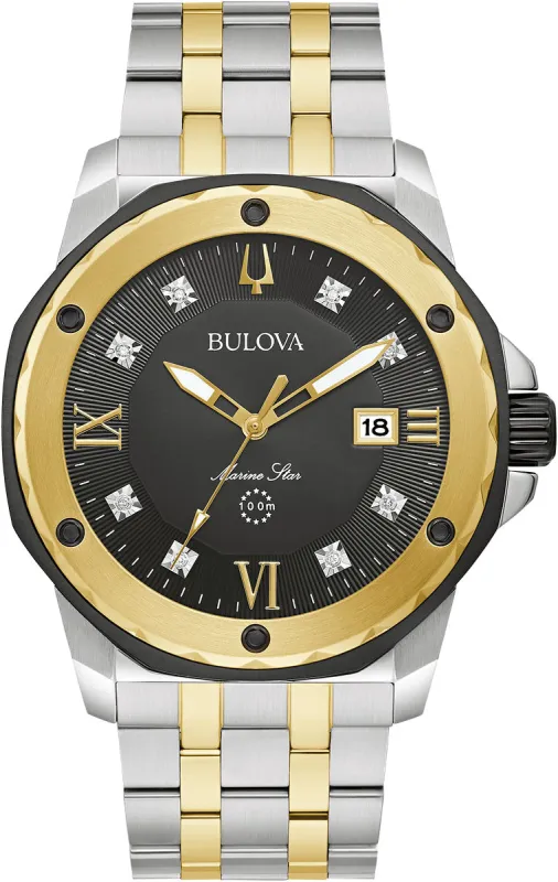 Bulova Watch Marine Star Mens sold by Jura Watches