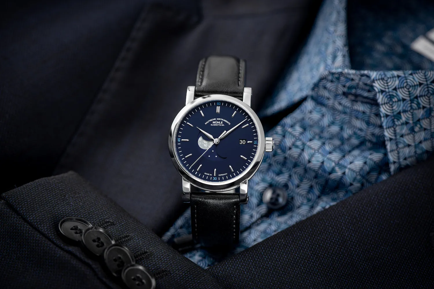 Muhle Glashutte Watch Teutonia IV BlueMoon sold by Jura Watches product image thumbnail 3