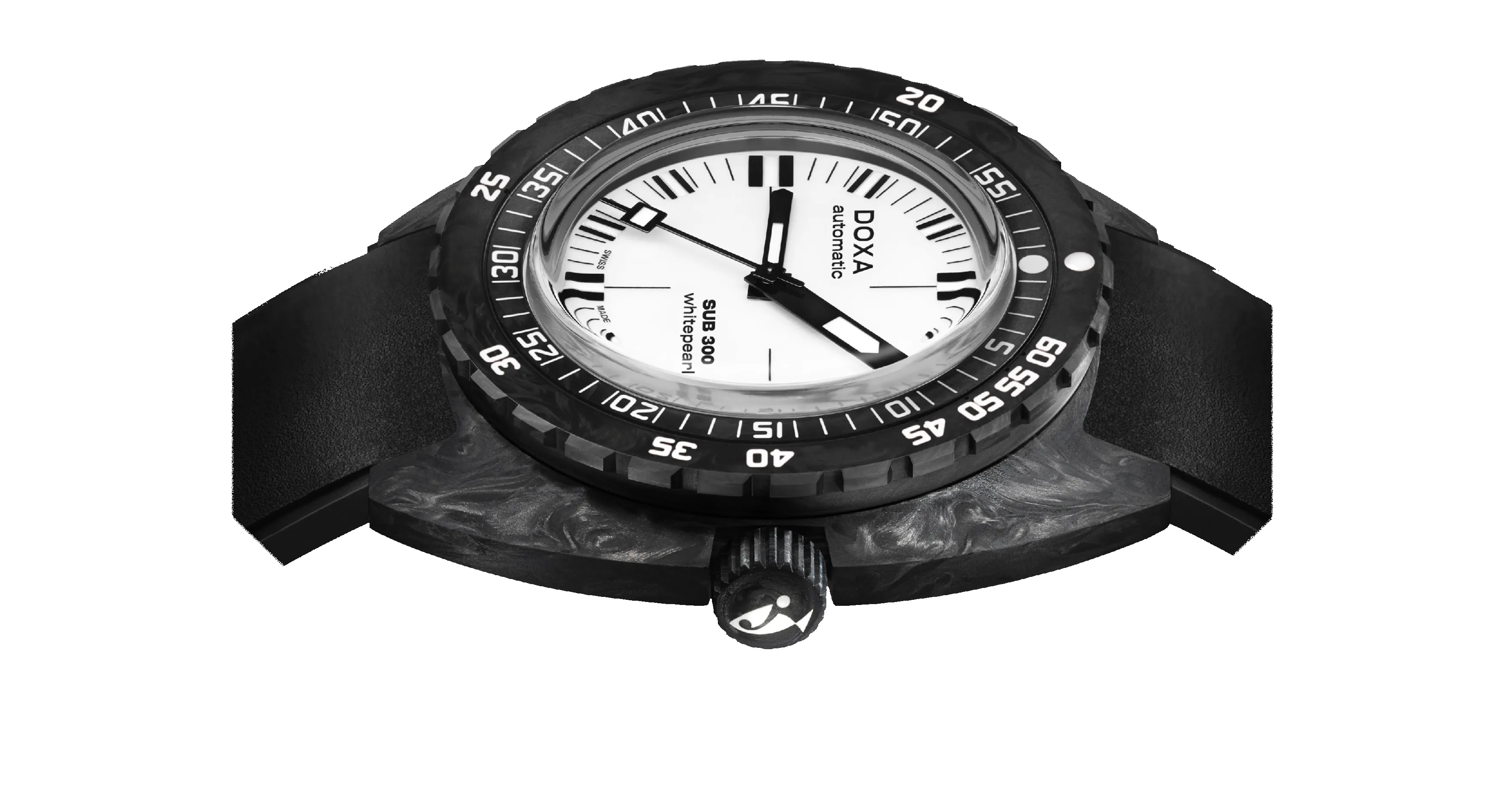 Doxa Watch Sub 300 Carbon Whitepearl sold by Jura Watches product image thumbnail 3