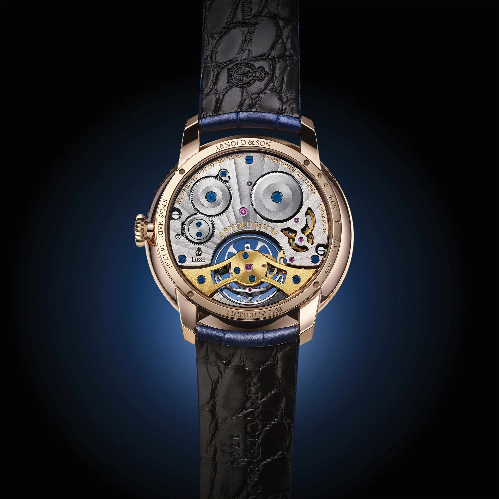 Arnold & Son Watch Ultrathin Tourbillon Red Gold Limited Edition sold by Jura Watches product image thumbnail 3