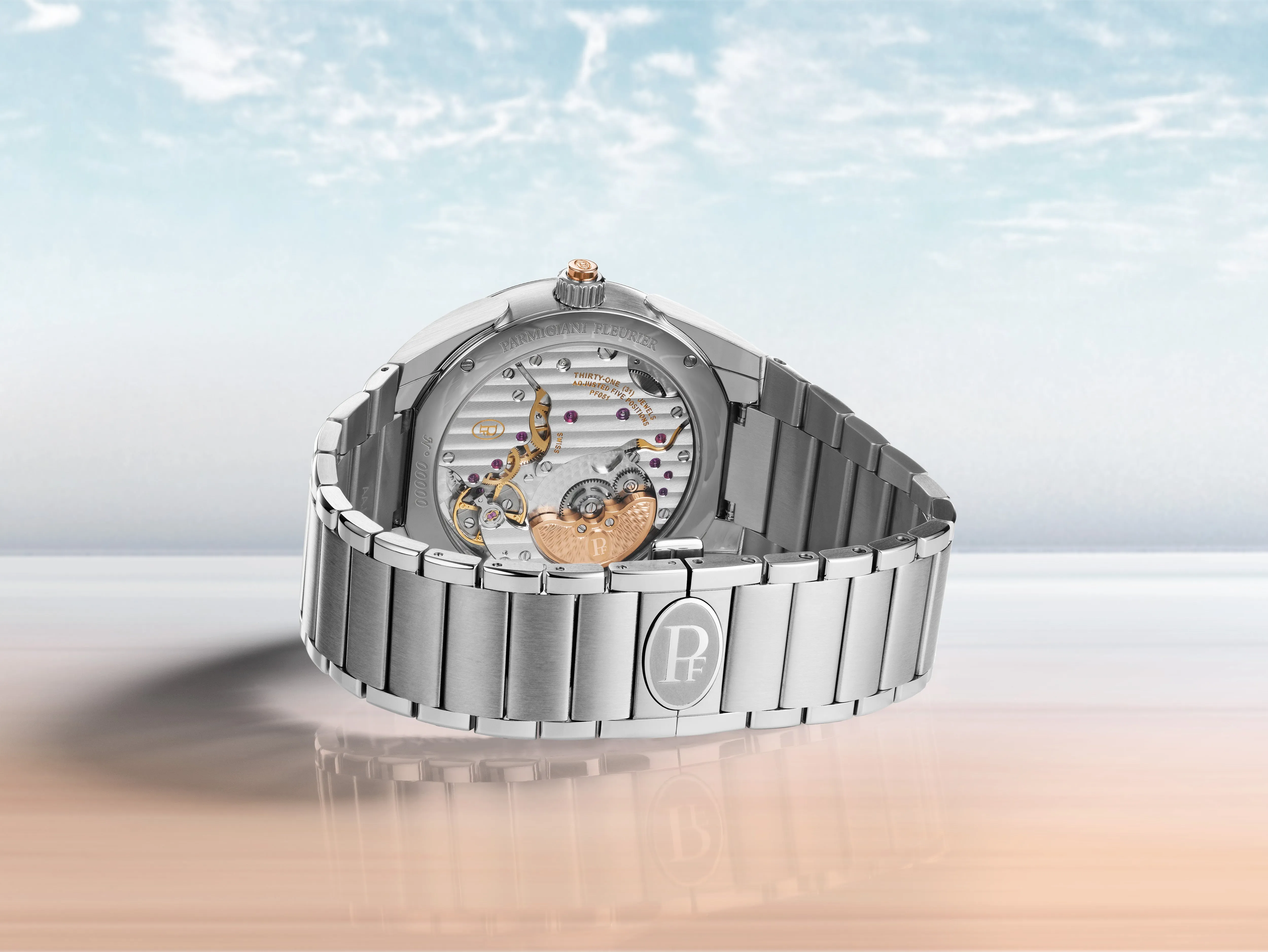 Parmigiani Fleurier Watch Tonda GMT Rattrapante sold by Jura Watches product image thumbnail 5