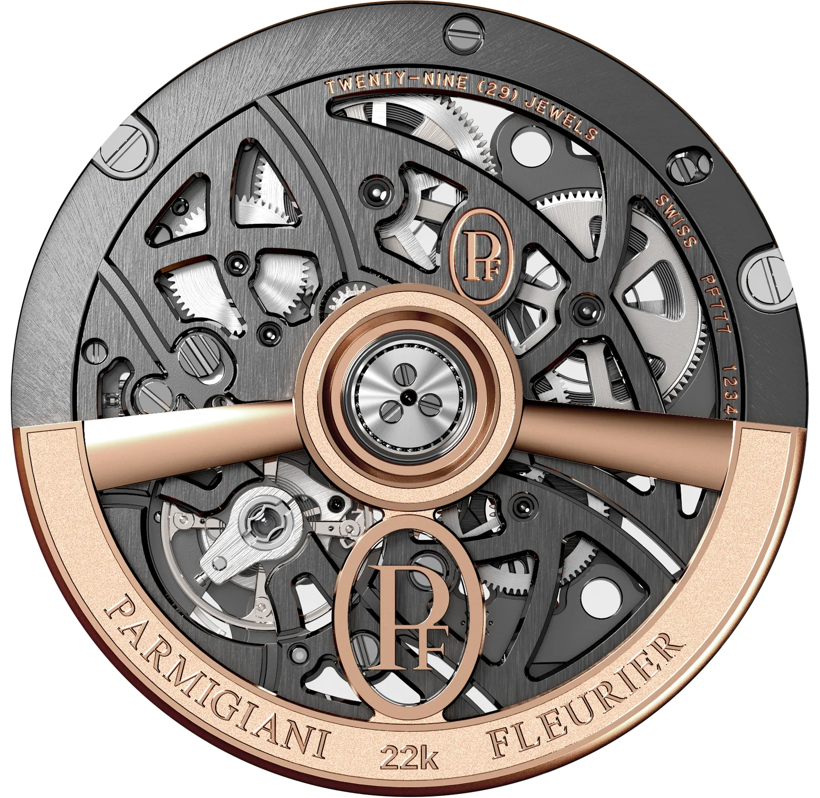 Parmigiani Fleurier Watch Tonda PF Skeleton Rose Gold sold by Jura Watches product image thumbnail 4