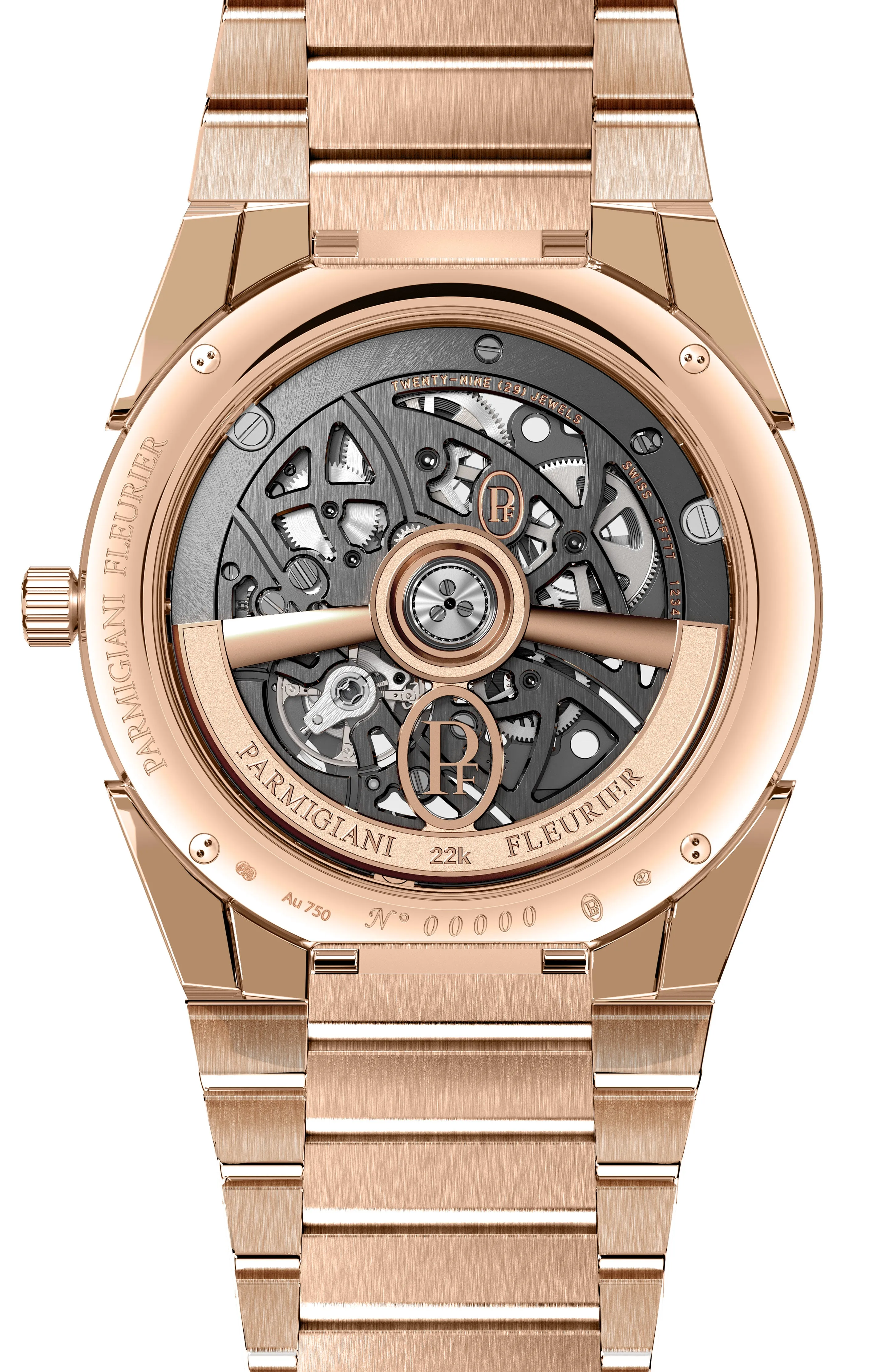 Parmigiani Fleurier Watch Tonda PF Skeleton Rose Gold sold by Jura Watches product image thumbnail 2