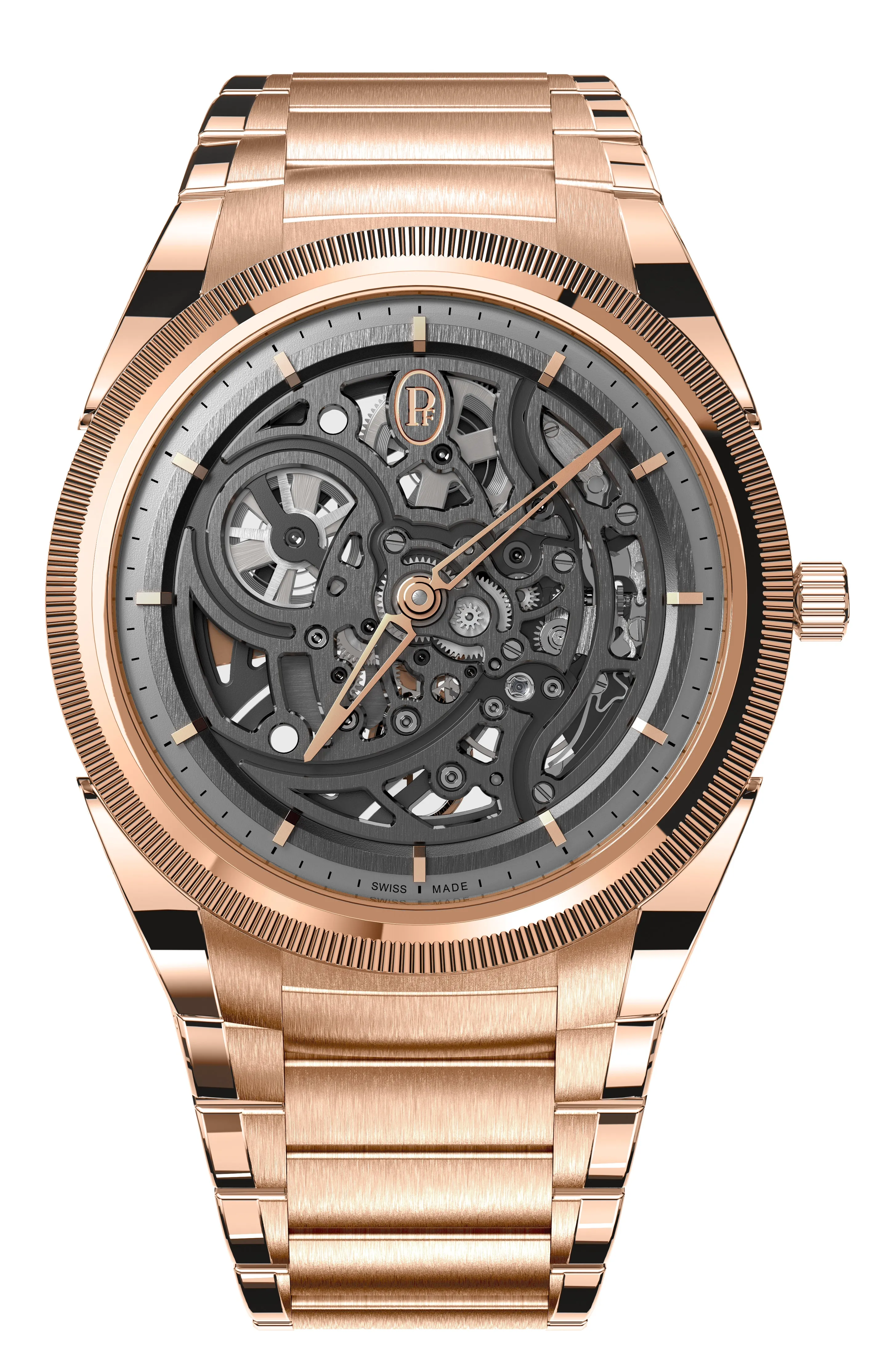 Parmigiani Fleurier Watch Tonda PF Skeleton Rose Gold sold by Jura Watches