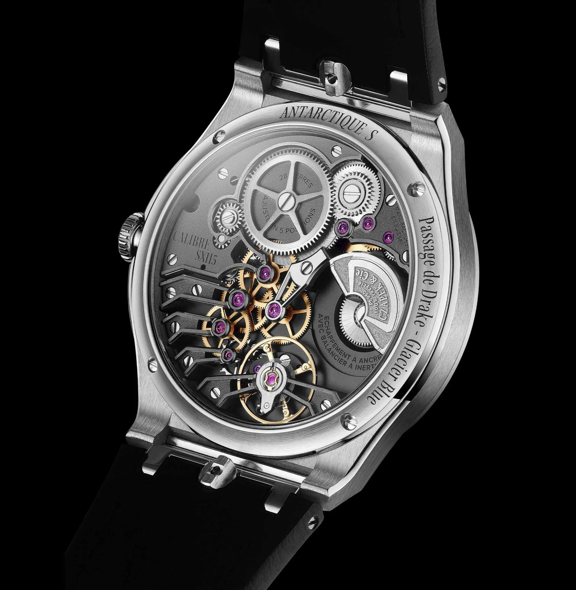 Czapek Watch Antarctique Passage de Drake Salmon S sold by Jura Watches product image thumbnail 3