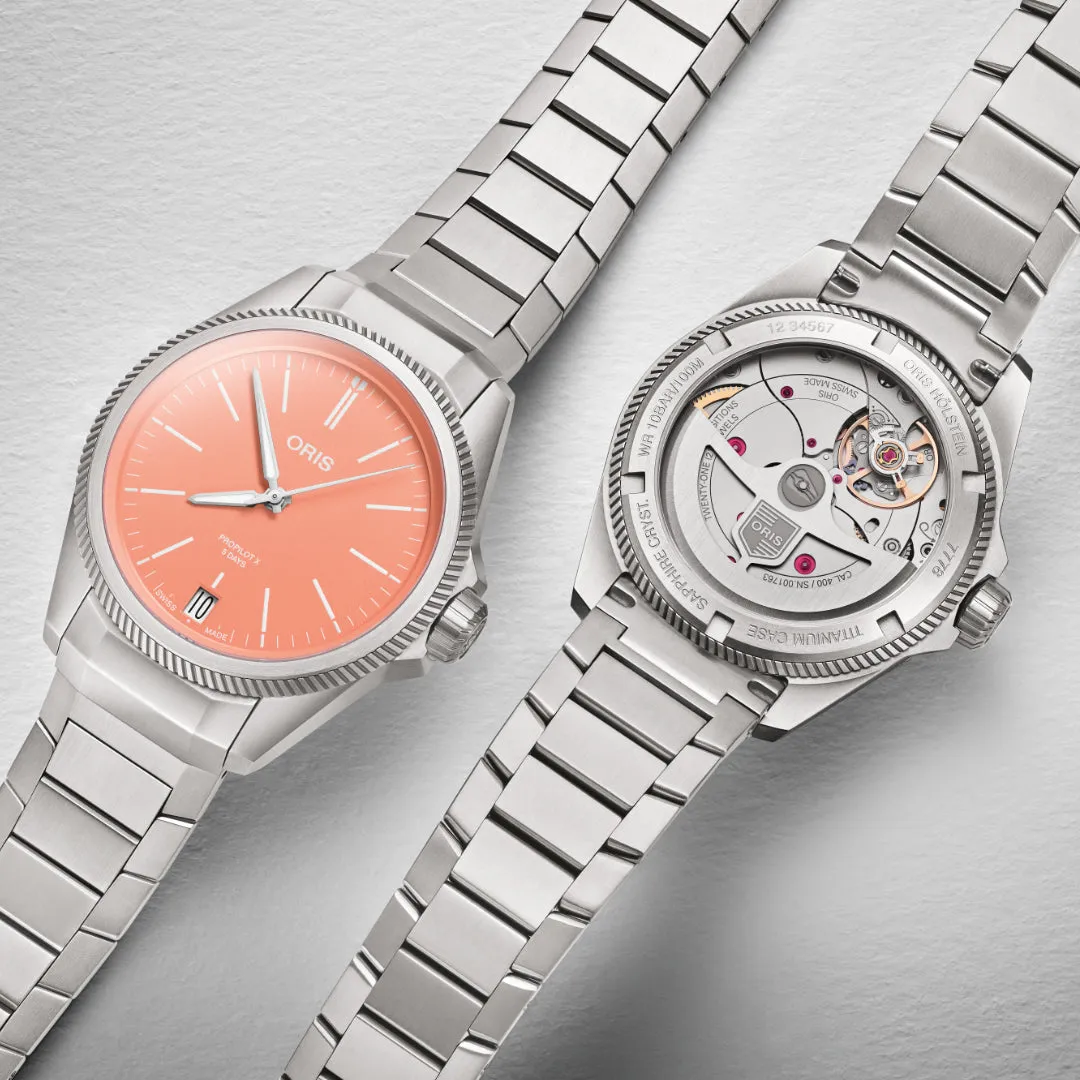 Oris ProPilot X Calibre 400 Salmon sold by Jura Watches product image thumbnail 2