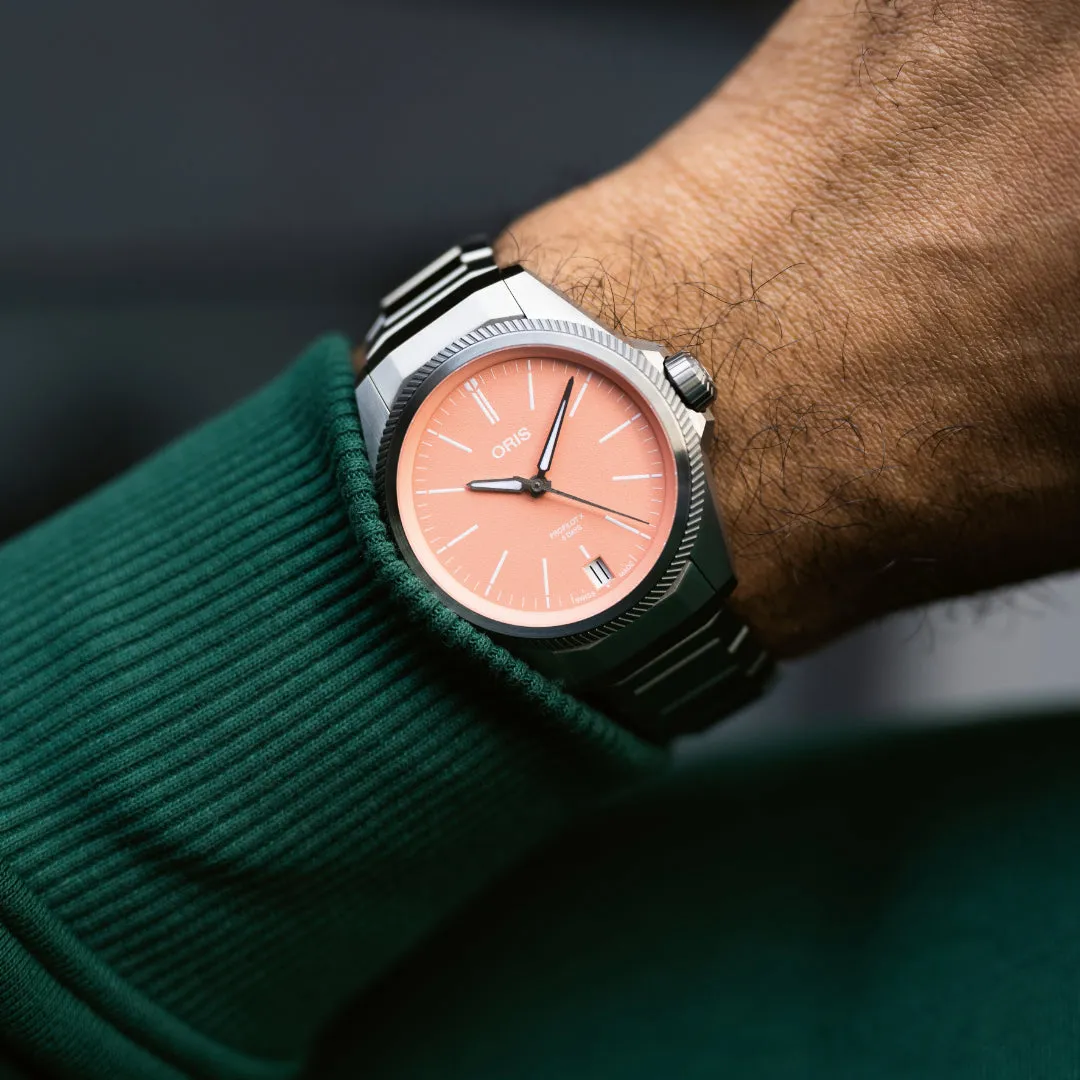 Oris ProPilot X Calibre 400 Salmon sold by Jura Watches product image thumbnail 3