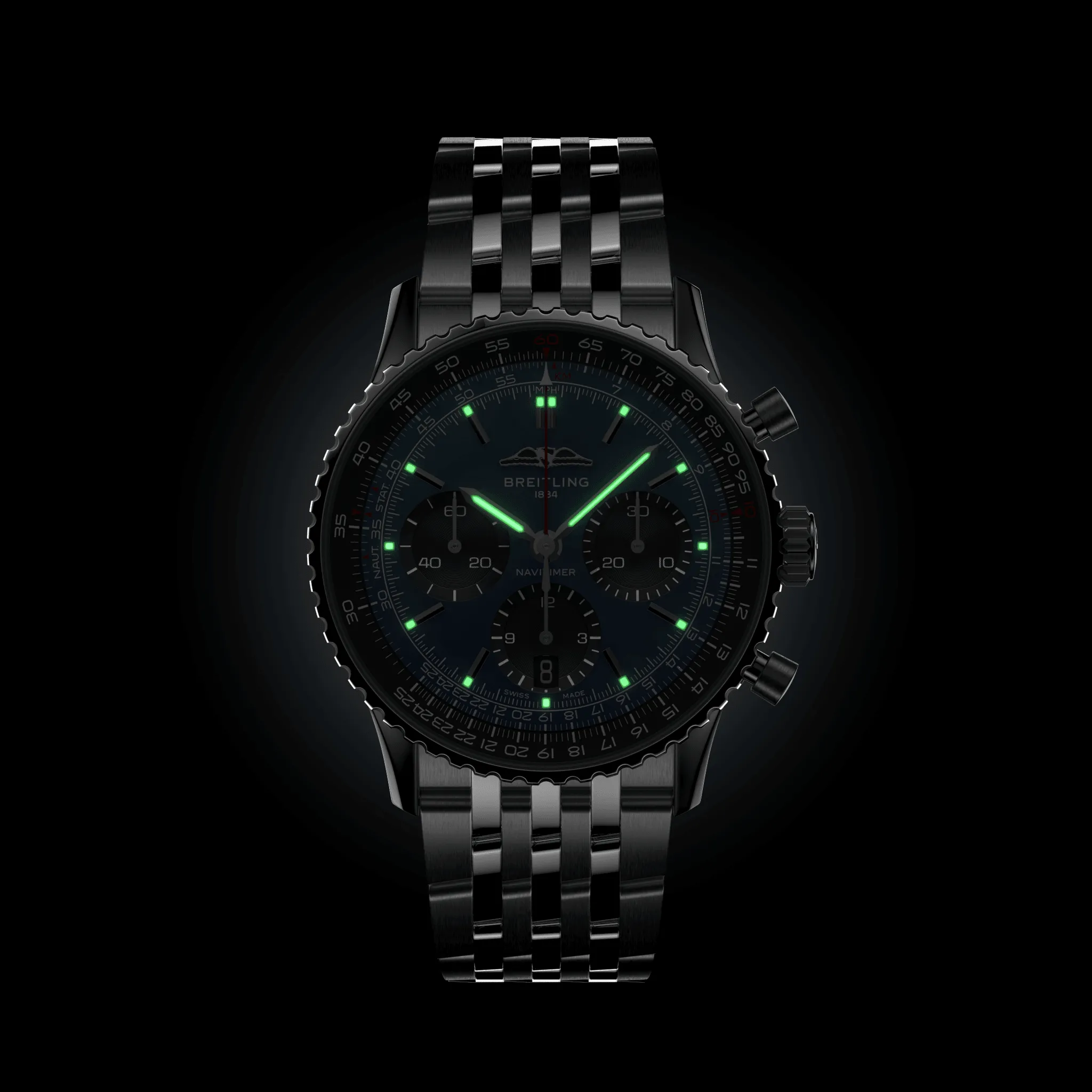 Breitling Watch Navitimer B01 Chronograph 41 Bracelet sold by Jura Watches product image thumbnail 5