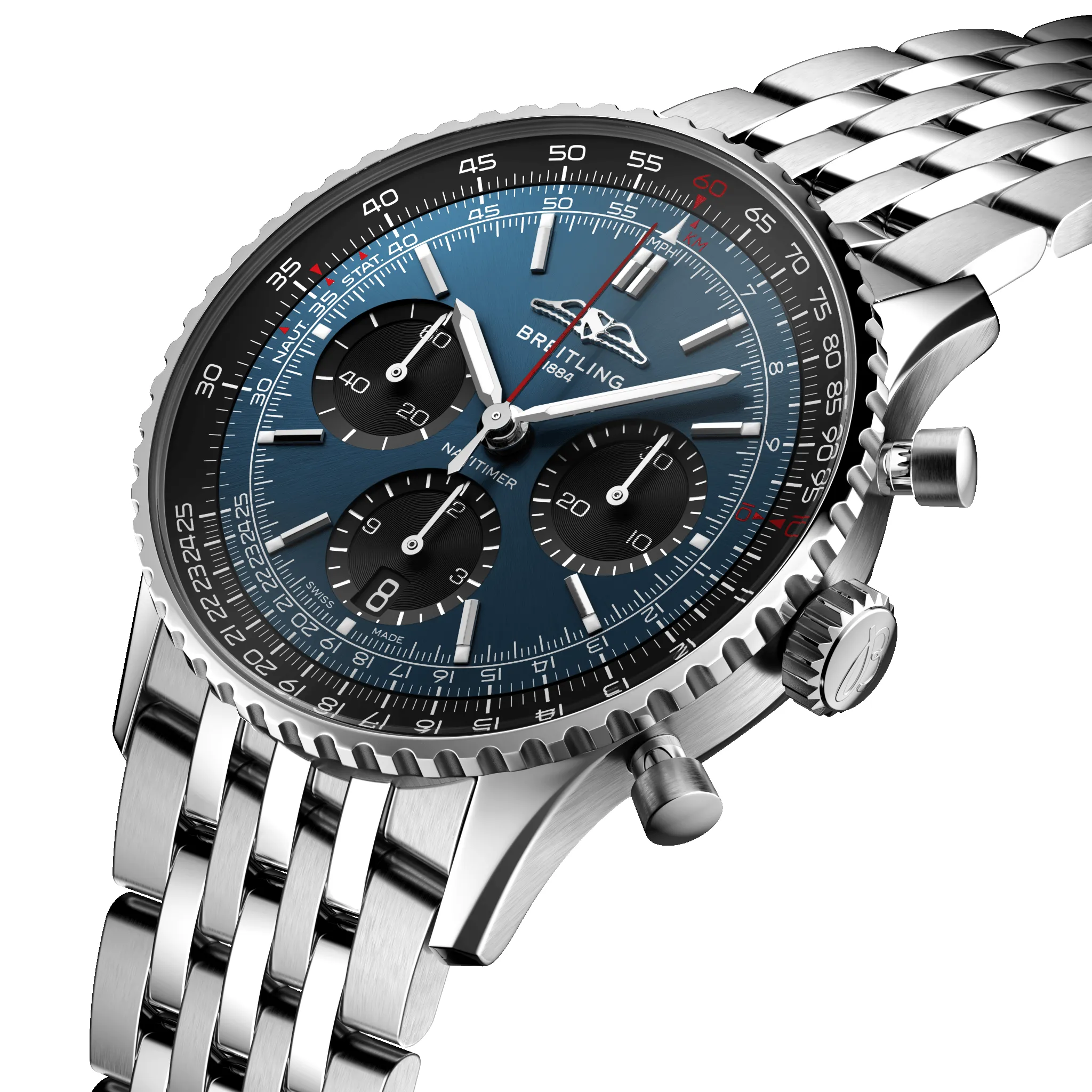 Breitling Watch Navitimer B01 Chronograph 41 Bracelet sold by Jura Watches product image thumbnail 2