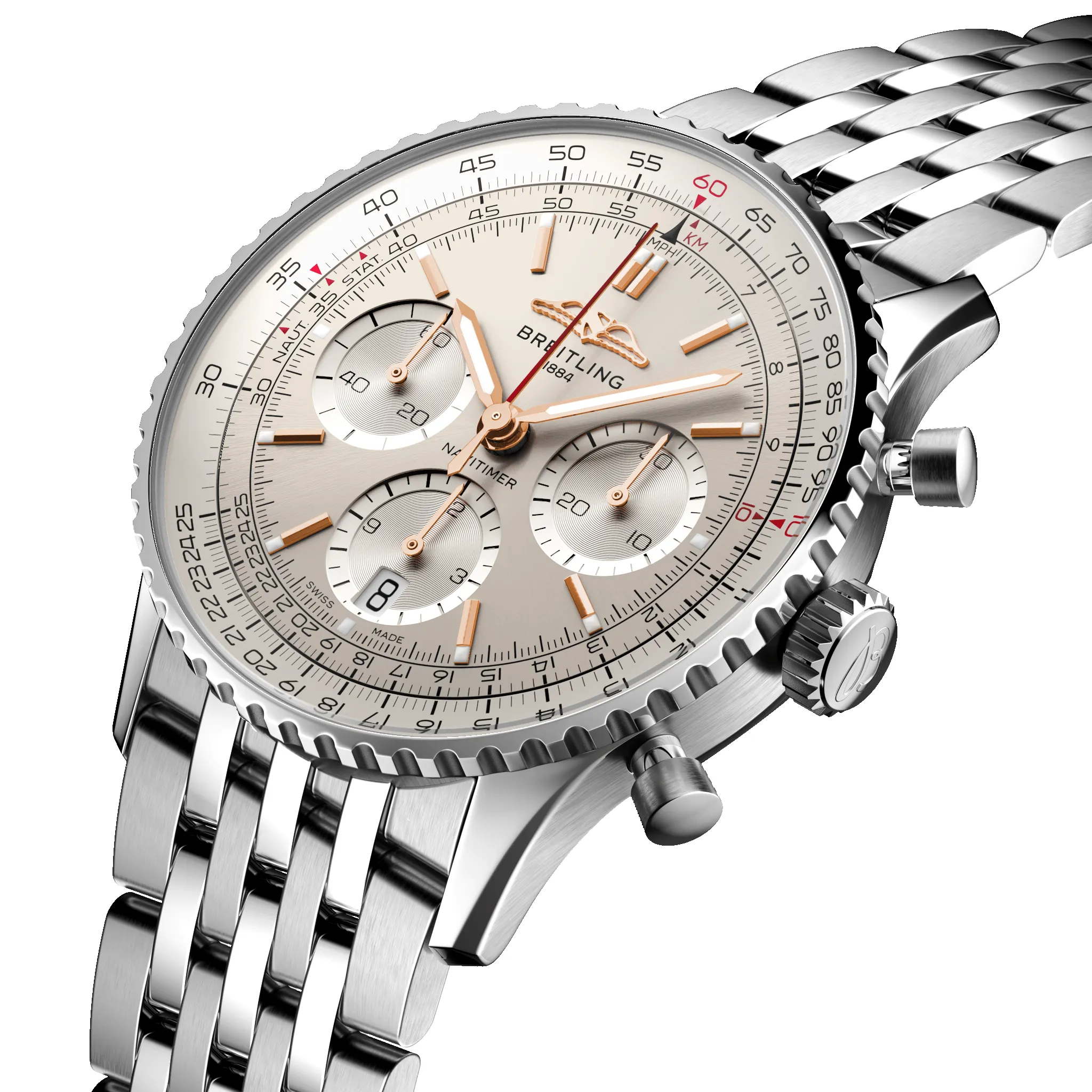 Breitling Watch Navitimer B01 Chronograph 41 Bracelet sold by Jura Watches product image thumbnail 2