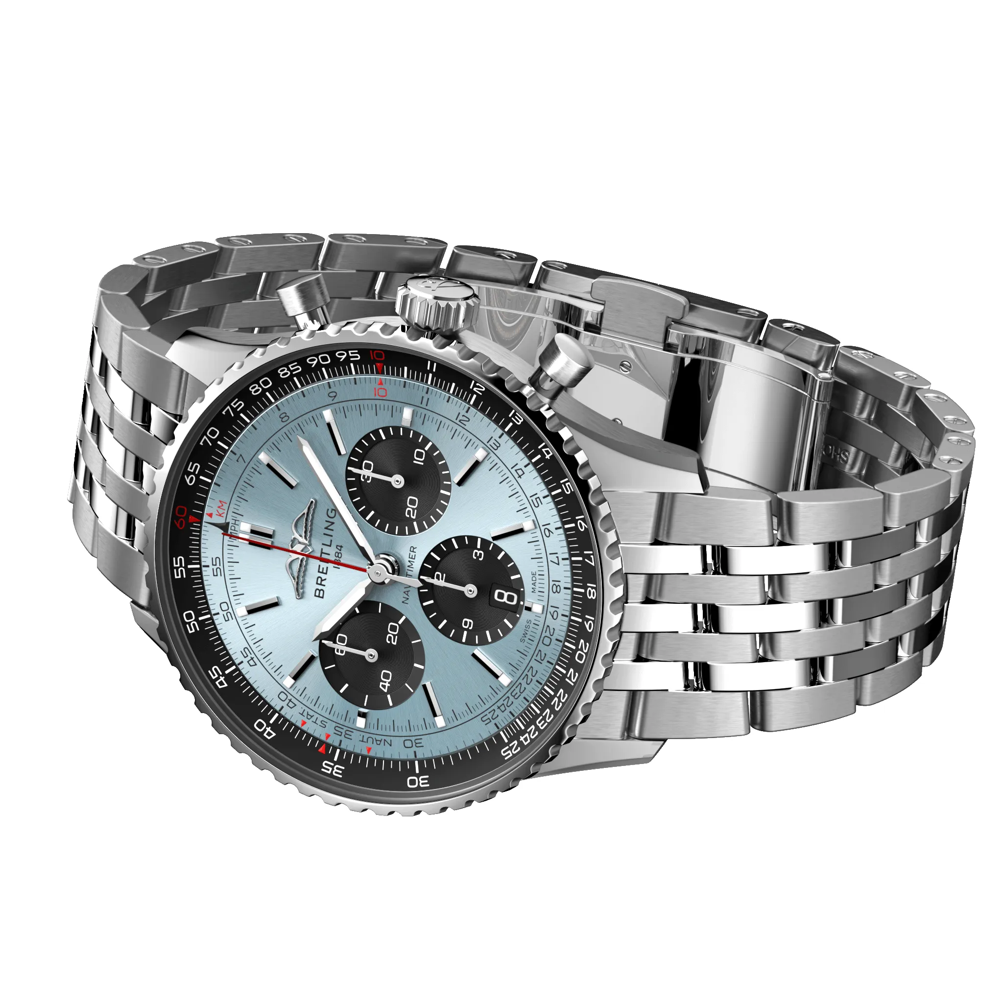 Breitling Watch Navitimer B01 Chronograph 43 Bracelet sold by Jura Watches product image thumbnail 3