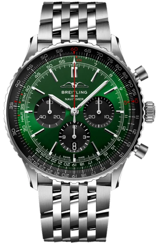 Breitling Watch Navitimer B01 Chronograph 46 Bracelet sold by Jura Watches