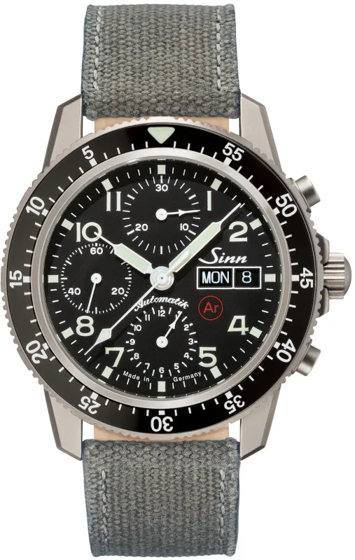 Sinn Watch 103 Ti Ar Titanium Canvas Grey sold by Jura Watches