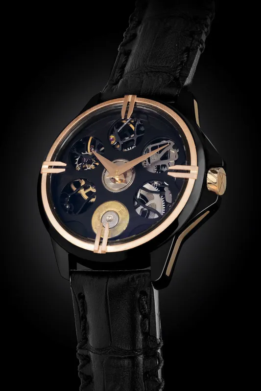 ArtyA Watch A1 Full Black Gold Target Limited Edition sold by Jura Watches