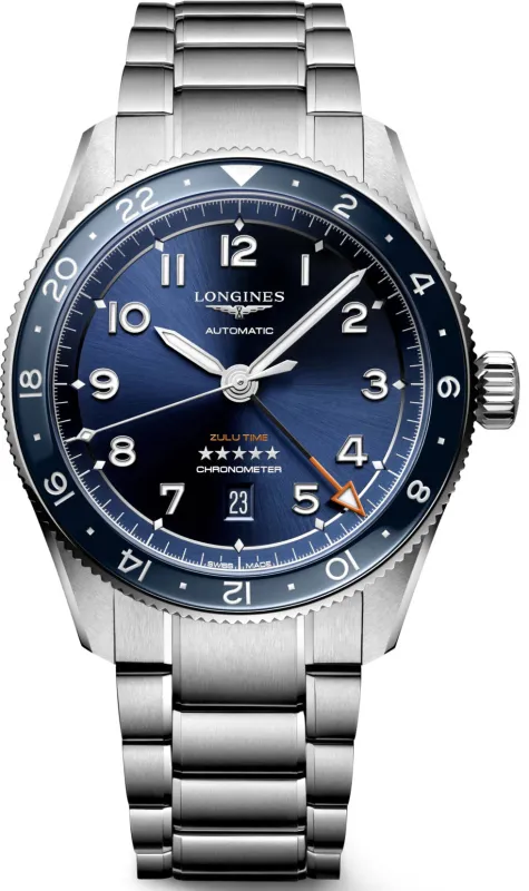 Longines Watch Spirit Zulu Time Mens sold by Jura Watches