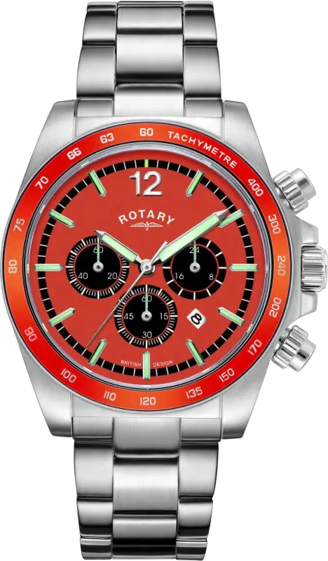 Rotary Watch Henley Chronograph Mens sold by Jura Watches