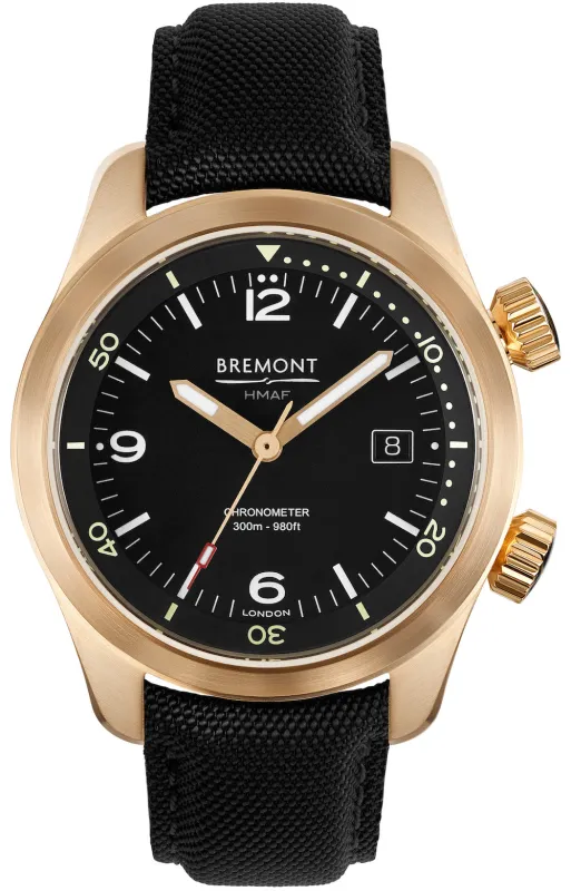 Bremont Armed Forces Bronze Argonaut Black sold by Jura Watches
