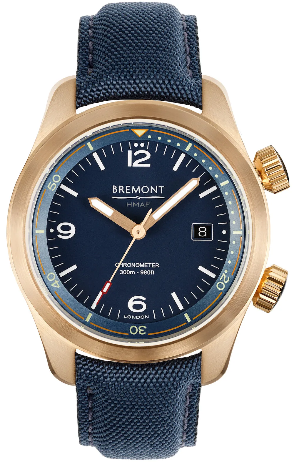Bremont Armed Forces Bronze Argonaut Sargasso sold by Jura Watches