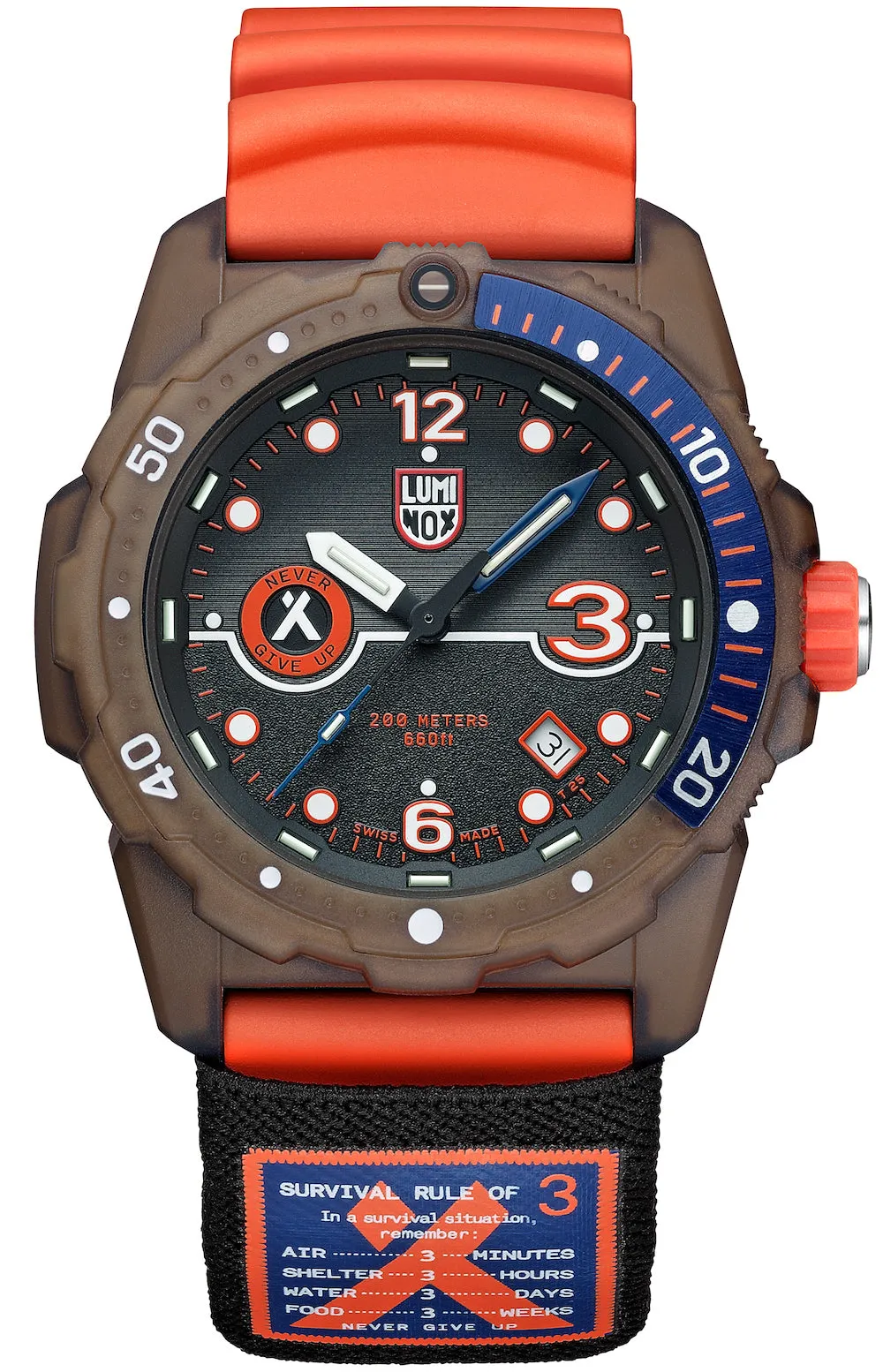 Luminox Bear Grylls Survival Rule Of 3 ECO 3720 Series sold by Jura Watches product image thumbnail 3