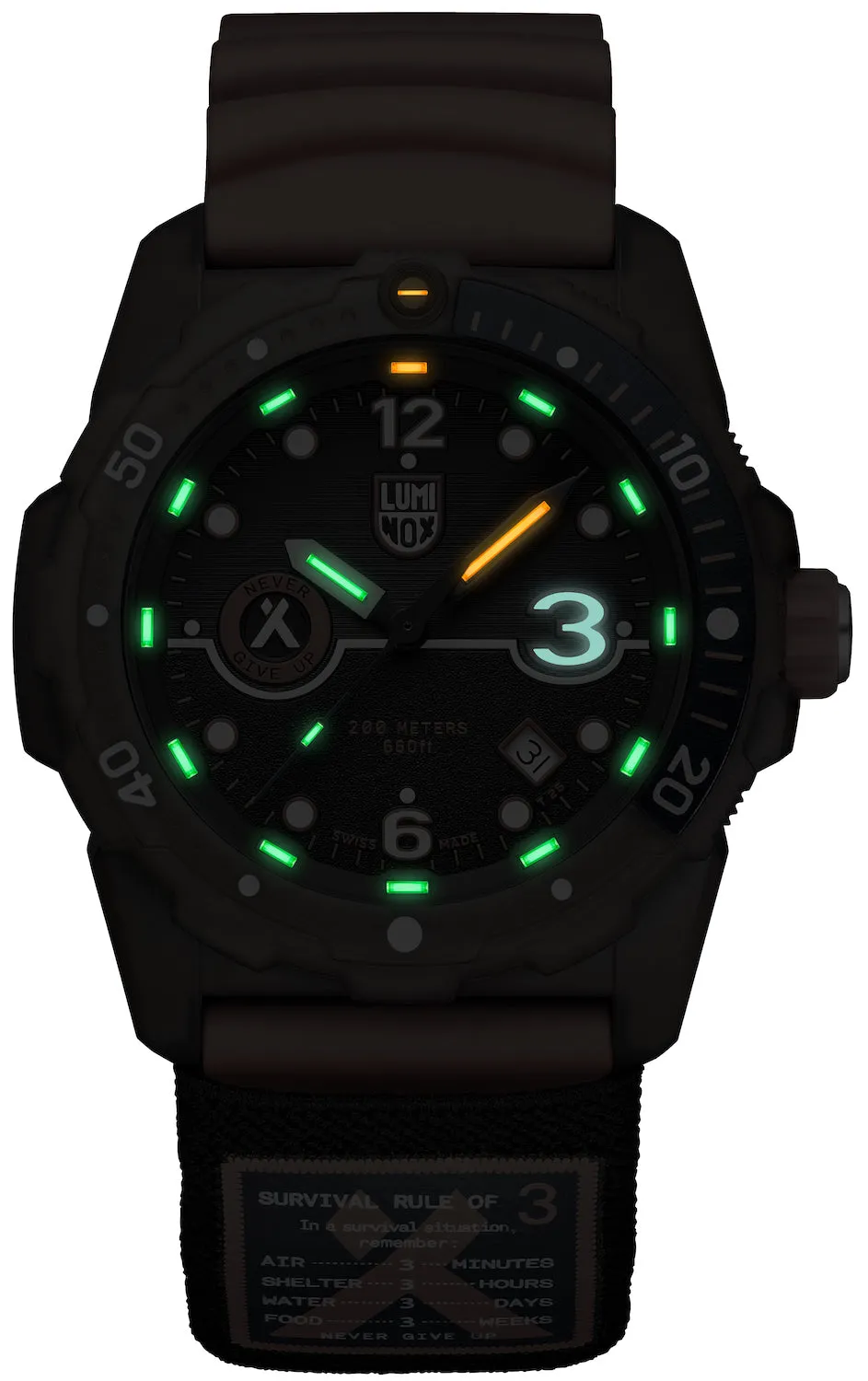 Luminox Bear Grylls Survival Rule Of 3 ECO 3720 Series sold by Jura Watches product image thumbnail 2