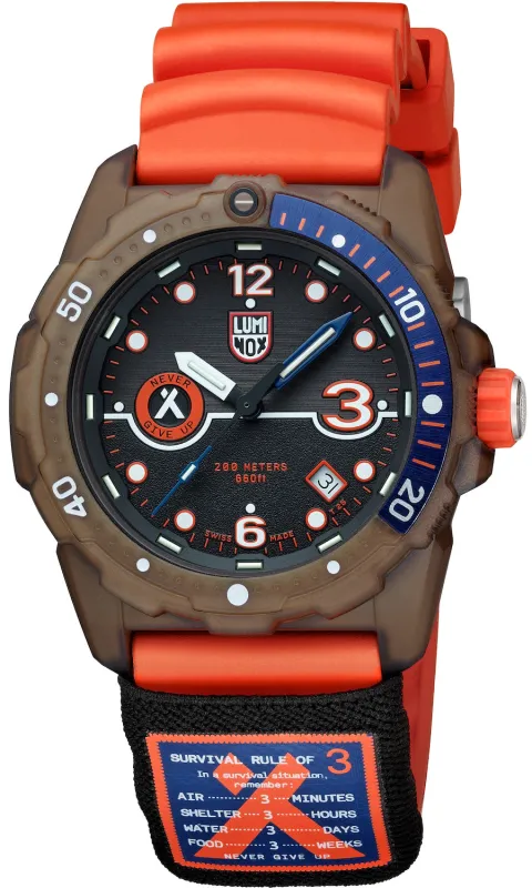 Luminox Bear Grylls Survival Rule Of 3 ECO 3720 Series sold by Jura Watches