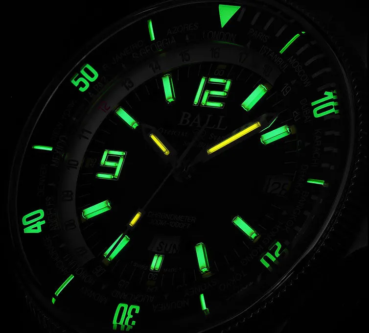 Ball Watch Company Engineer Master II Diver Worldtime Limited Edition sold by Jura Watches product image thumbnail 4
