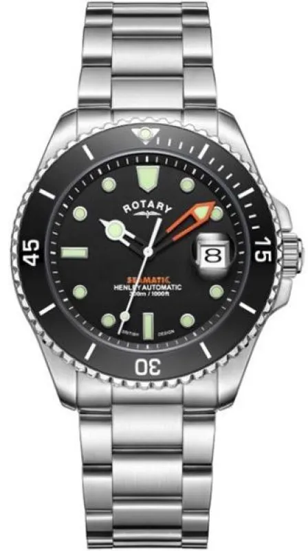 Rotary Henley Seamatic Pre-Order sold by Jura Watches