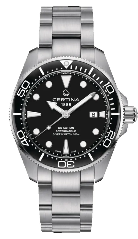 Certina DS Action Diver 43 sold by Jura Watches