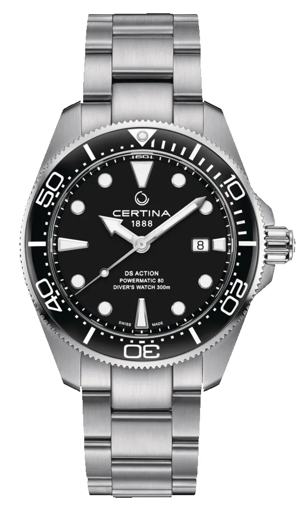 Certina DS Action Diver 43 sold by Jura Watches