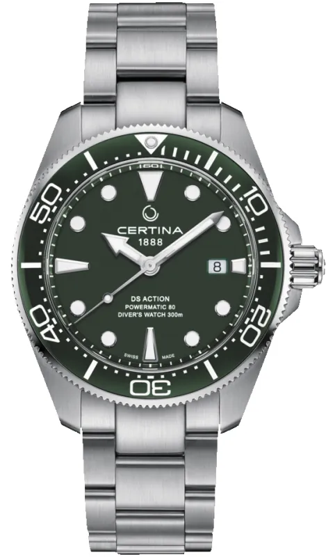 Certina DS Action Diver 43 sold by Jura Watches