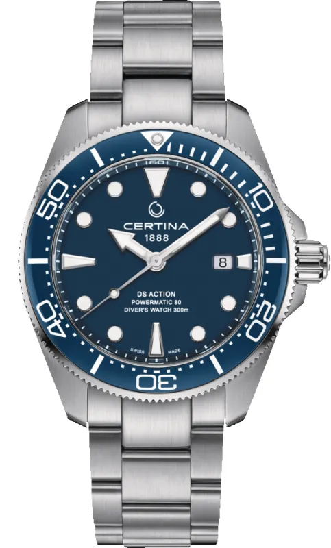 Certina DS Action Diver 43 sold by Jura Watches