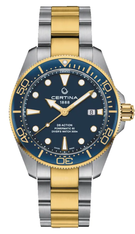 Certina DS Action Diver 43 sold by Jura Watches