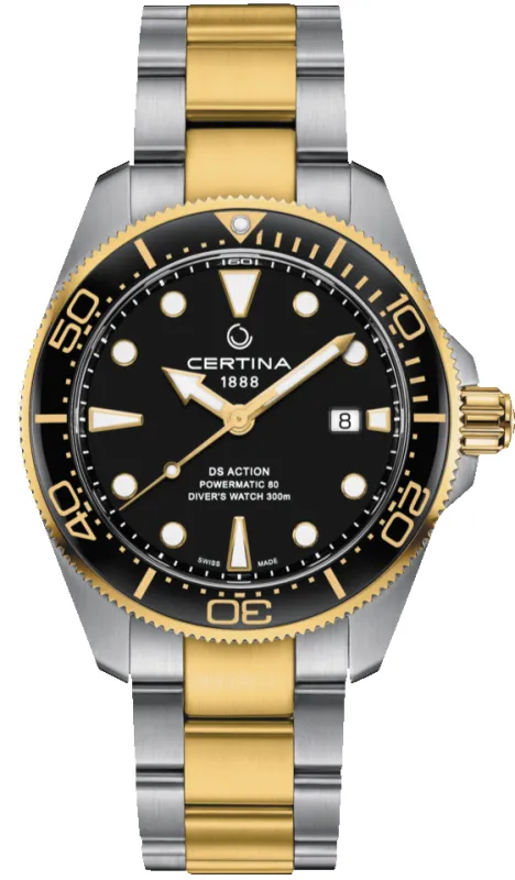 Certina DS Action Diver 43 sold by Jura Watches