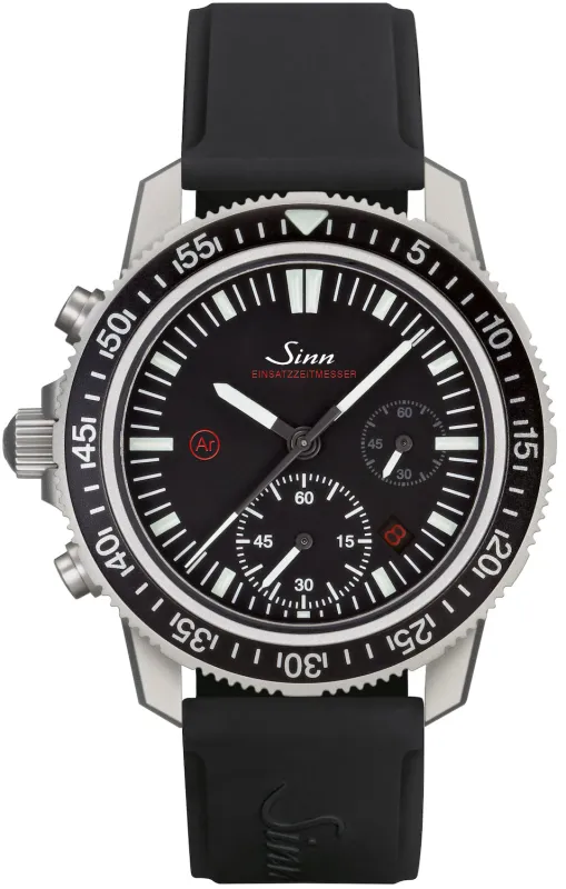 Sinn EZM 13.1 Silicone Strap Pin Buckle sold by Jura Watches