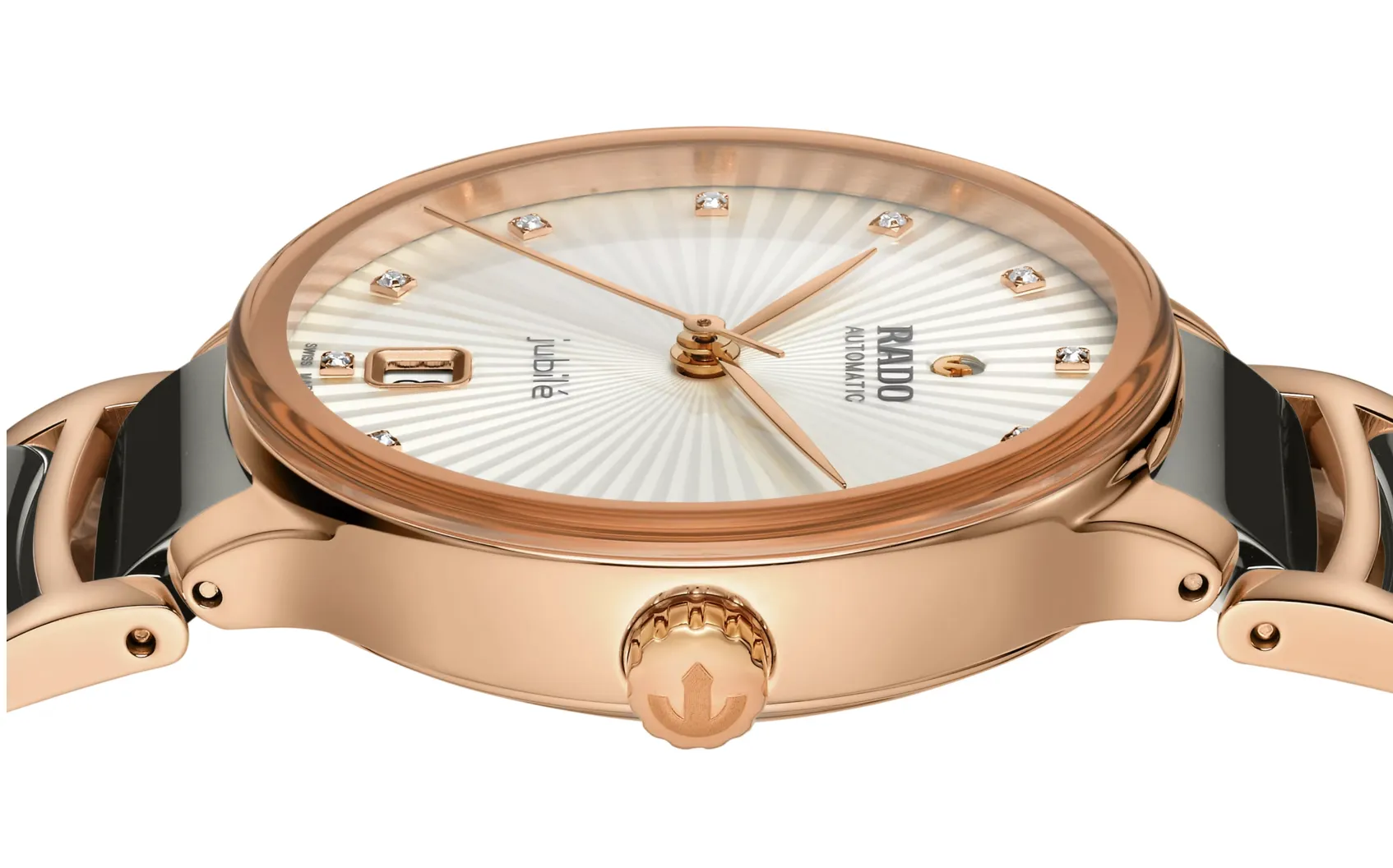 Rado Ex-Display Watch Centrix Automatic Diamonds Ladies sold by Jura Watches product image thumbnail 3