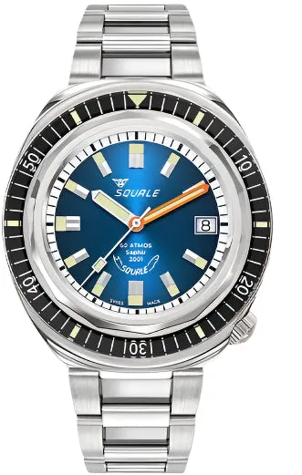 Squale 2001 Sunray Blue Watch sold by Jura Watches