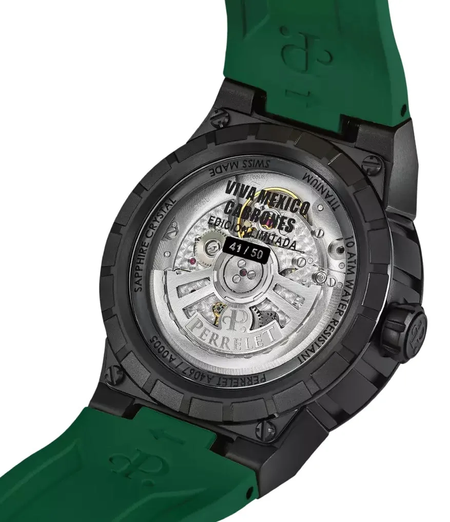 Perrelet Turbine Titanium 3 Hands Watch sold by Jura Watches product image thumbnail 4