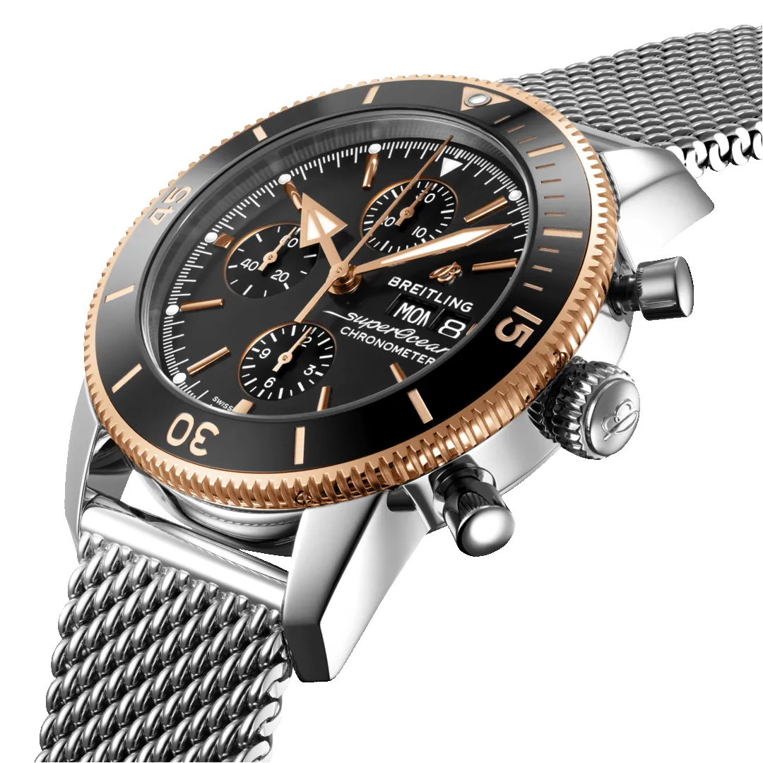 Breitling Pre-Owned Superocean Heritage II Chronograph 44 Watch D sold by Jura Watches product image thumbnail 4