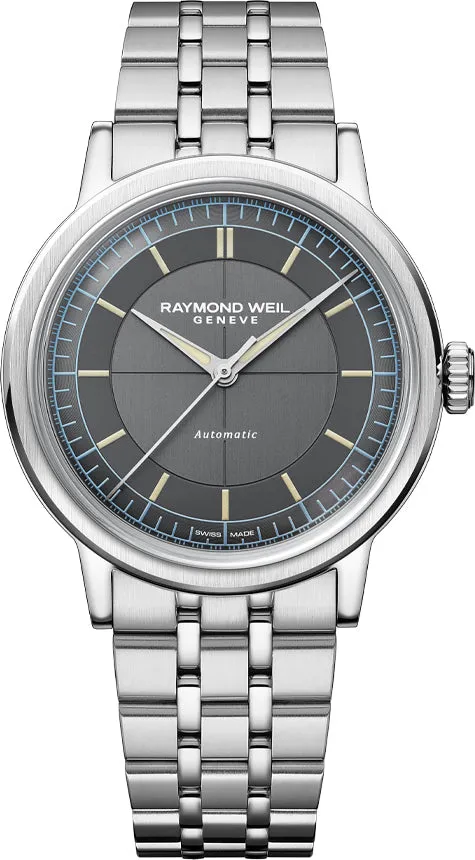 Raymond Weil Millesime Anthracite 39mm Watch sold by Jura Watches