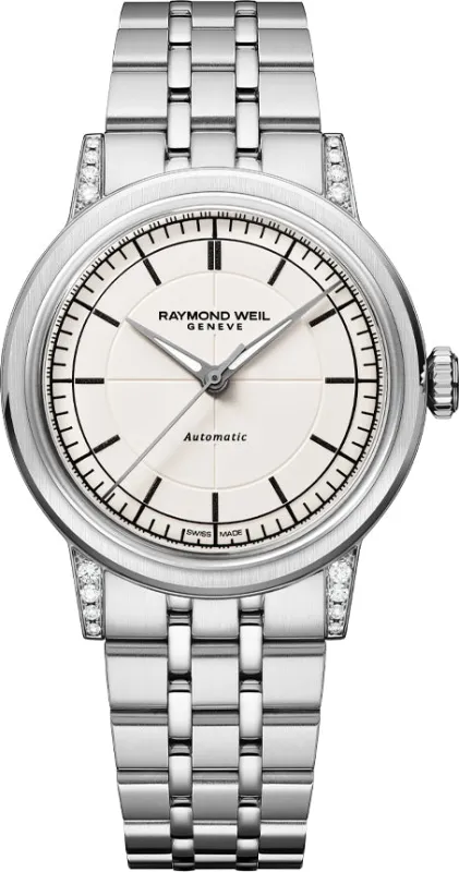 Raymond Weil Millesime Diamonds 35mm Watch sold by Jura Watches