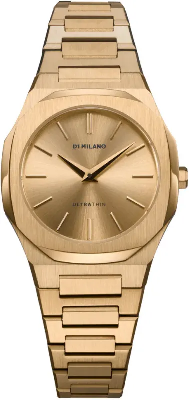 D1 Milano Ultra Thin Zephyr Gold Watch sold by Jura Watches