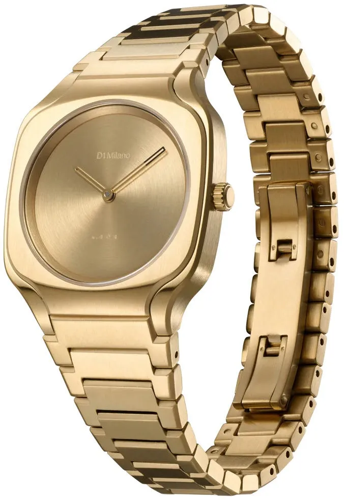 D1 Milano Square Disco Gold Watch sold by Jura Watches product image thumbnail 2