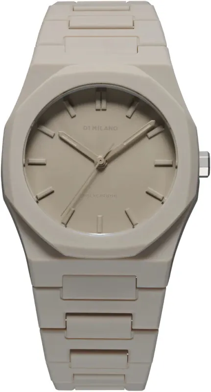 D1 Milano Polycarbon Ecru Watch made by Jura Watches