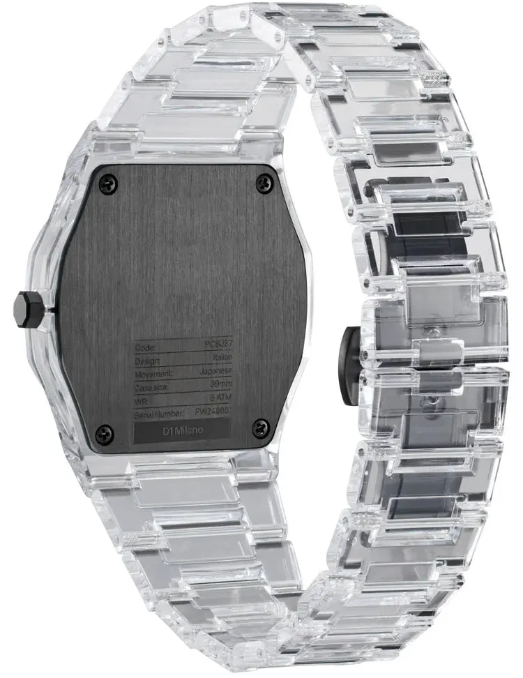 D1 Milano Nylon Exp White Watch sold by Jura Watches product image thumbnail 3