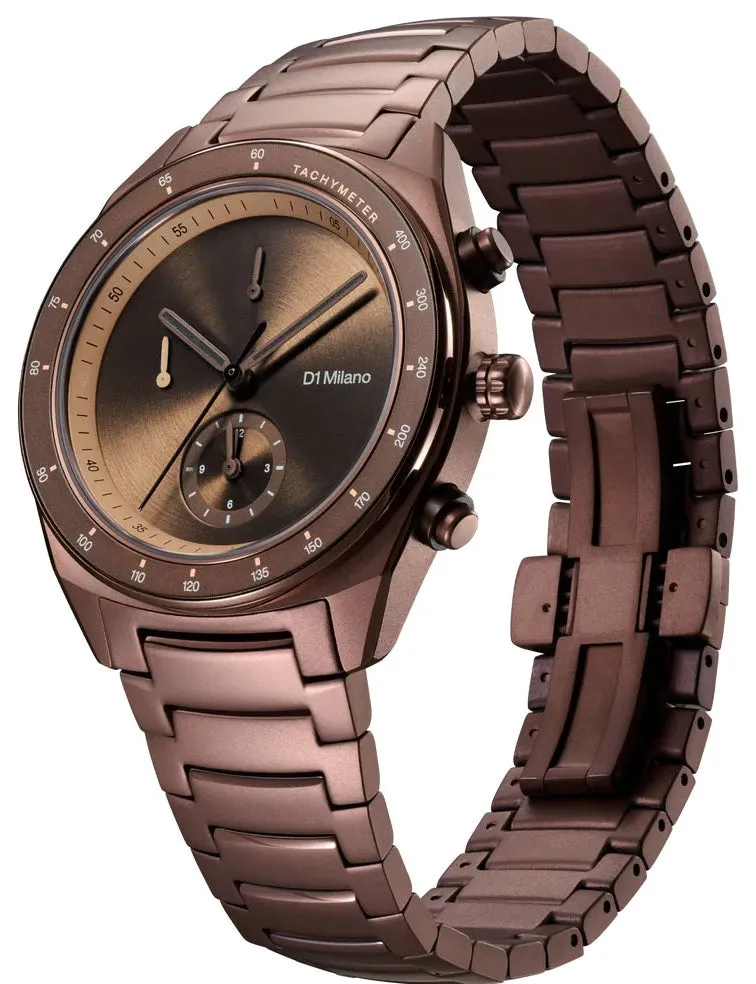 D1 Milano Chronograph Essential Brown Watch sold by Jura Watches product image thumbnail 2