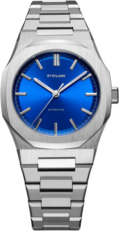 D1 Milano Mechanical Automatico Navy Code Watch sold by Jura Watches