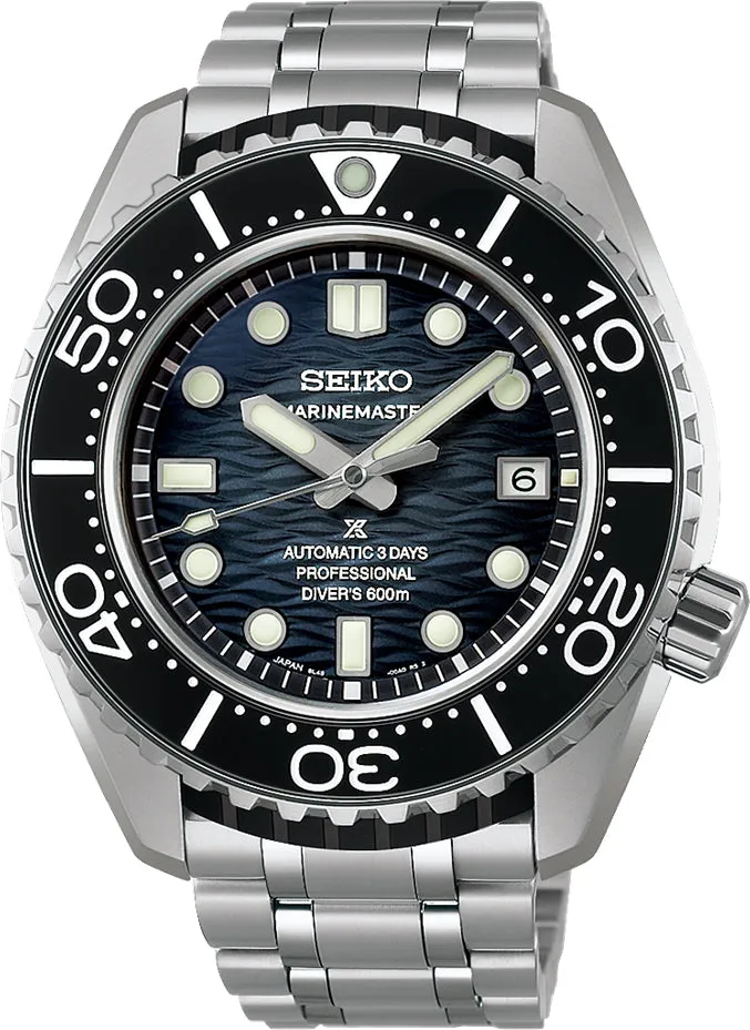 Seiko Watch Prospex Marinemaster Shinkai 60th Anniversary 600m Saturation Diver Limited Edition sold by Jura Watches