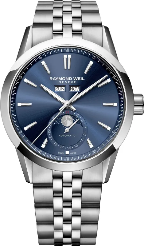 Raymond Weil Freelancer Complete Calendar 40mm Watch made by Raymond Weil