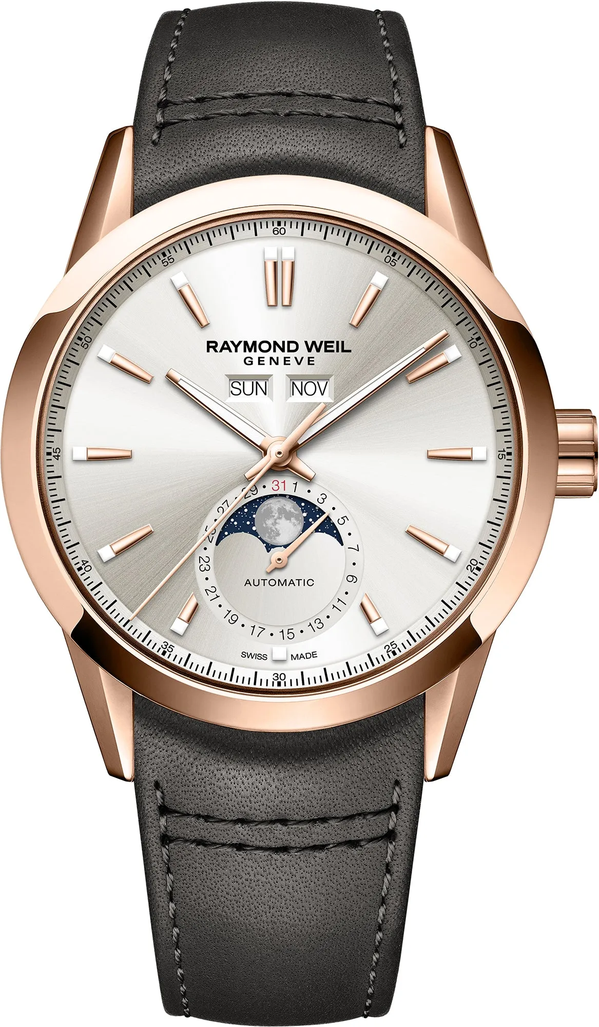 Raymond Weil Freelancer Complete Calendar 40mm Watch sold by Jura Watches