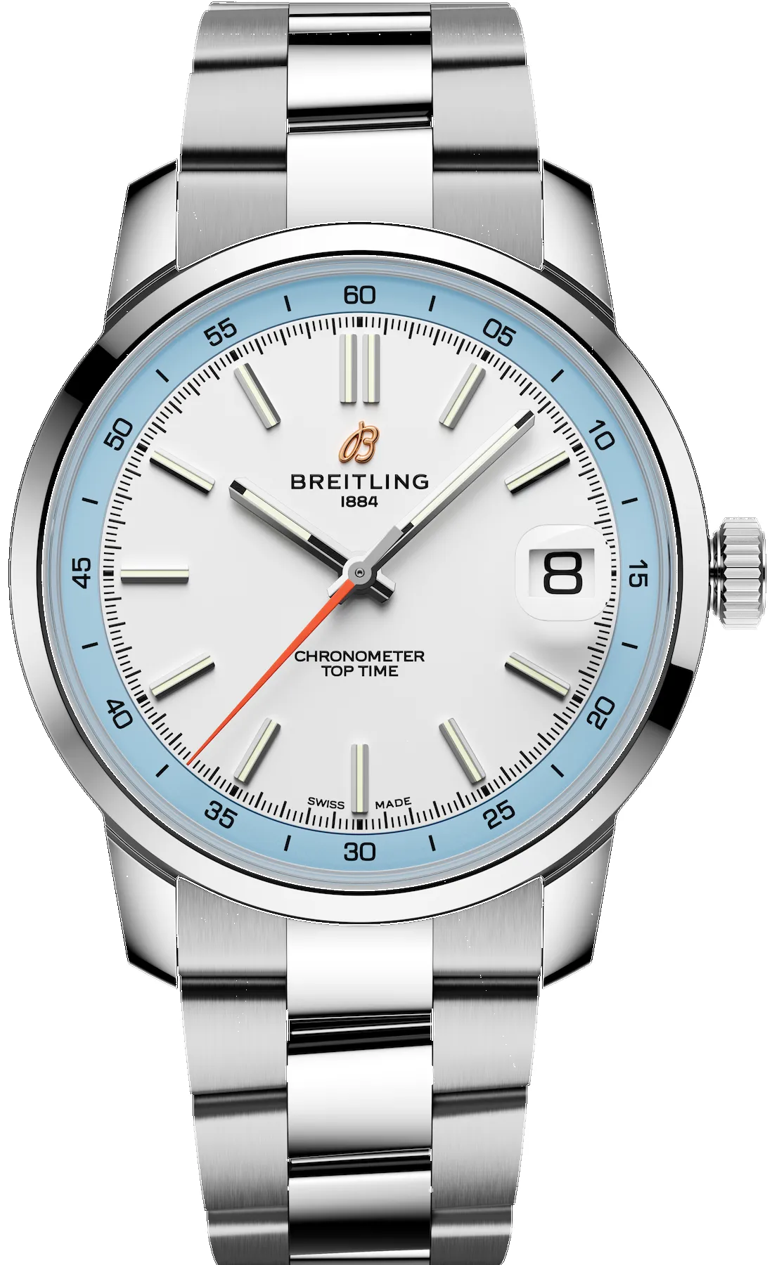 Breitling Top Time B31 Light Blue Bracelet Watch sold by Jura Watches